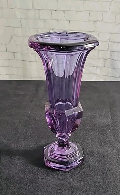 Moser Germany Lead Crystal Alexandrite Neodymium Amethyst Purple