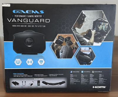 GAEMS Vanguard 19 inch HD720p Performance Gaming Monitor BLACK