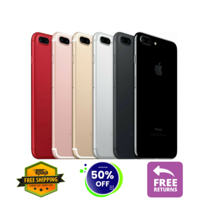 Apple iPhone 7 Plus -32GB- 4G Unlocked Verizon Att Gold/Jet Black
