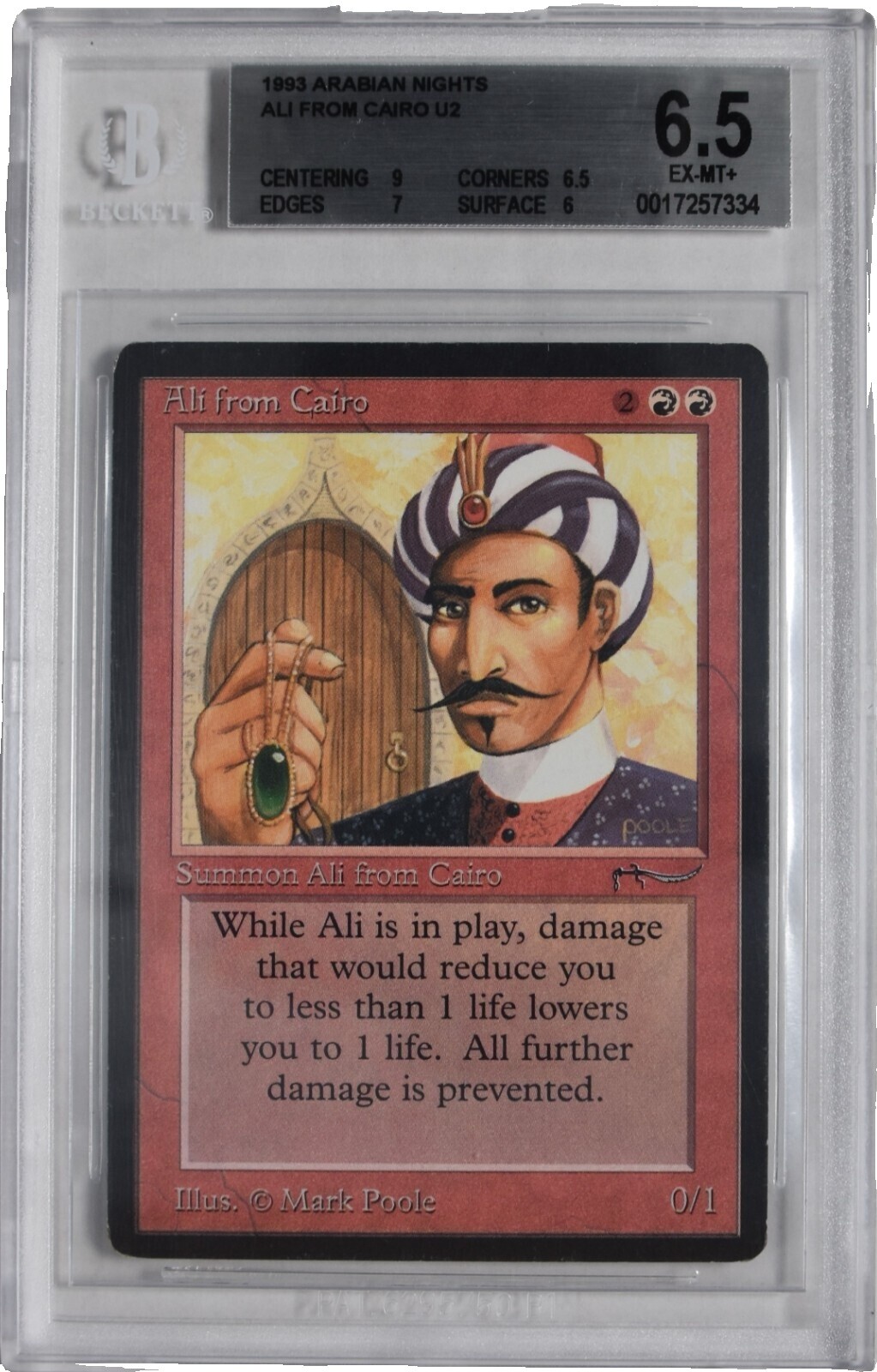 マジック：ザ・ギャザリング MTG Ali from Cairo Ali from Cairo