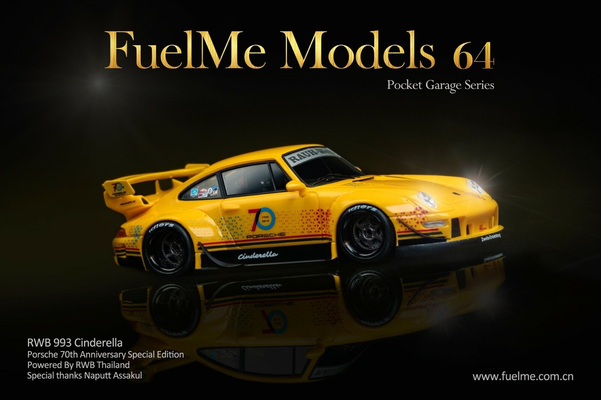 ヨ*ガ様 Fuelme RWB993 1/18 プロトタイプ マルティニ限定1台
