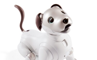 Sony AIBO ERS-1000 Entertainment Robot Dog - Ivory White for sale
