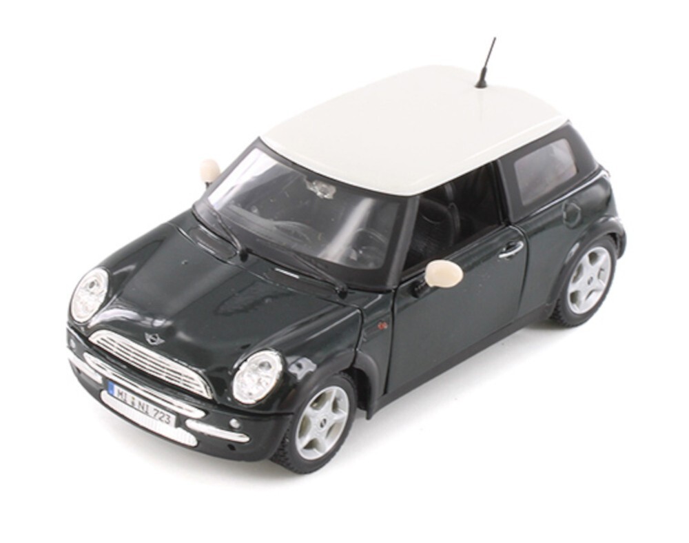 2001 Mini Cooper R50 R53 1/24 Scale Diecast Model by Maisto - DARK