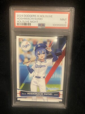 ドジャース×ホロライブ Dodgers Hololive カード2024 2024 Dodgers X