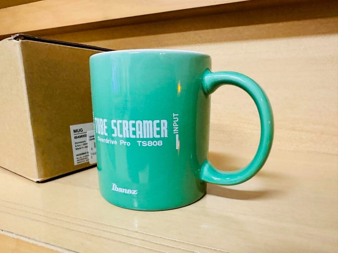 Ibanez TS808 Tube Screamer Overdrive Pro Type Pottery Mug Cup