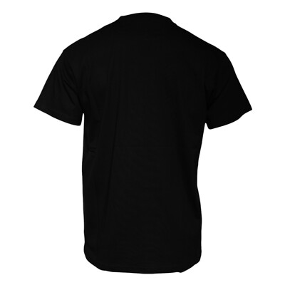 BALENCIAGA T-shirt Black Cotton Logo Print Crew Neck Short Sleeves