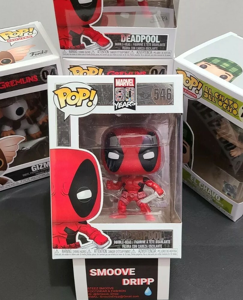Funko Pop! Marvel: ( Deadpool ) #546 ( 80 Years Editon ) Vinyl