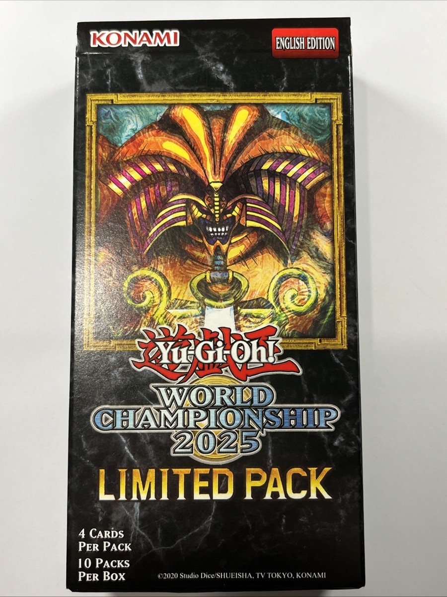 遊*戯様 WORLD CHAMPIONSHIP 2025 LIMITED PAC Yu-Gi-Oh! World