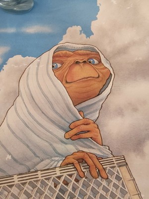 E.T×McDonalds 1985年製ポスター E.T. マクドナルド ポスター 1985