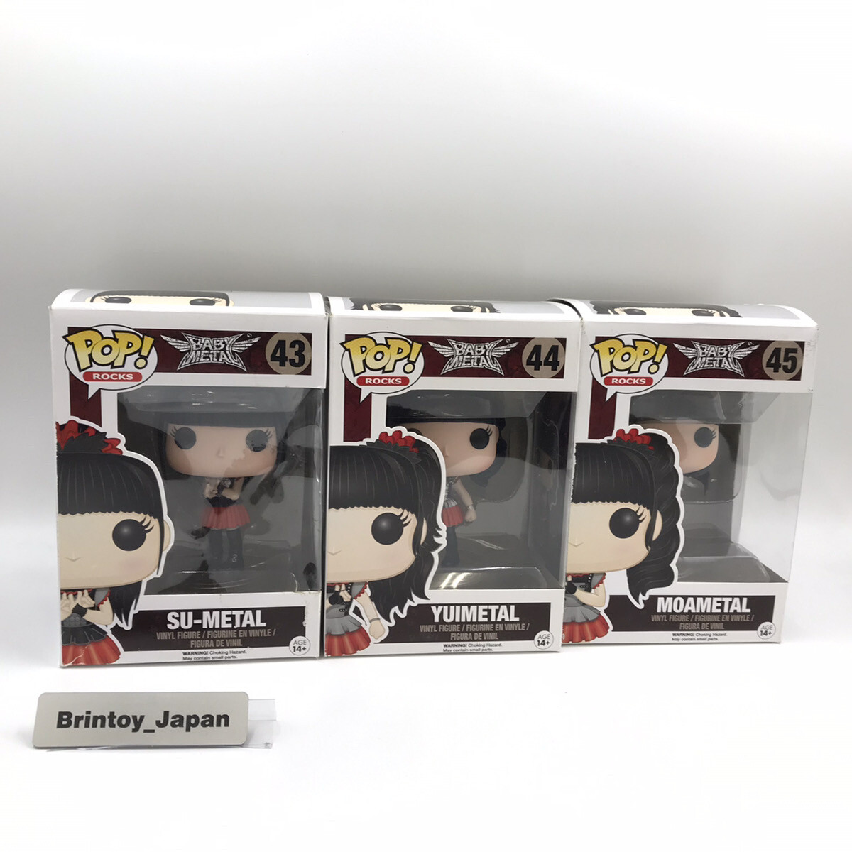 新品未開封 Funko POP! Rocks BABYL 3体セット 【公式通販】