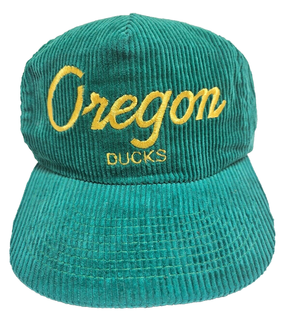 Vintage 1990's Oregon Ducks Corduroy SPORTS SPECIALTIES 'Script