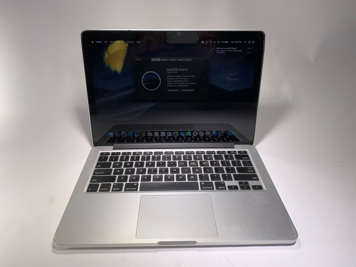 Apple MacBook Pro A1425 13.3 inch Laptop - MD212LL/A (October