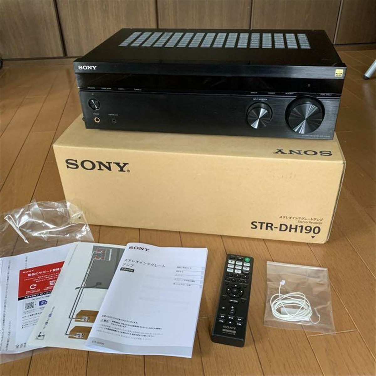 SONY Stereo Amplifier STR-DH190 Bluetooth Phono Input