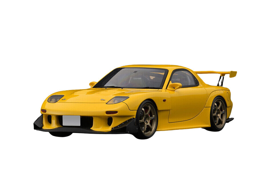 本物 【オットーモービル】1 /18 FD3S Mazda RX-7 イエロー オットー