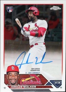 直筆サイン シリアル Topps JORDAN WALKER AUTO Jordan Walker Auto | eBay