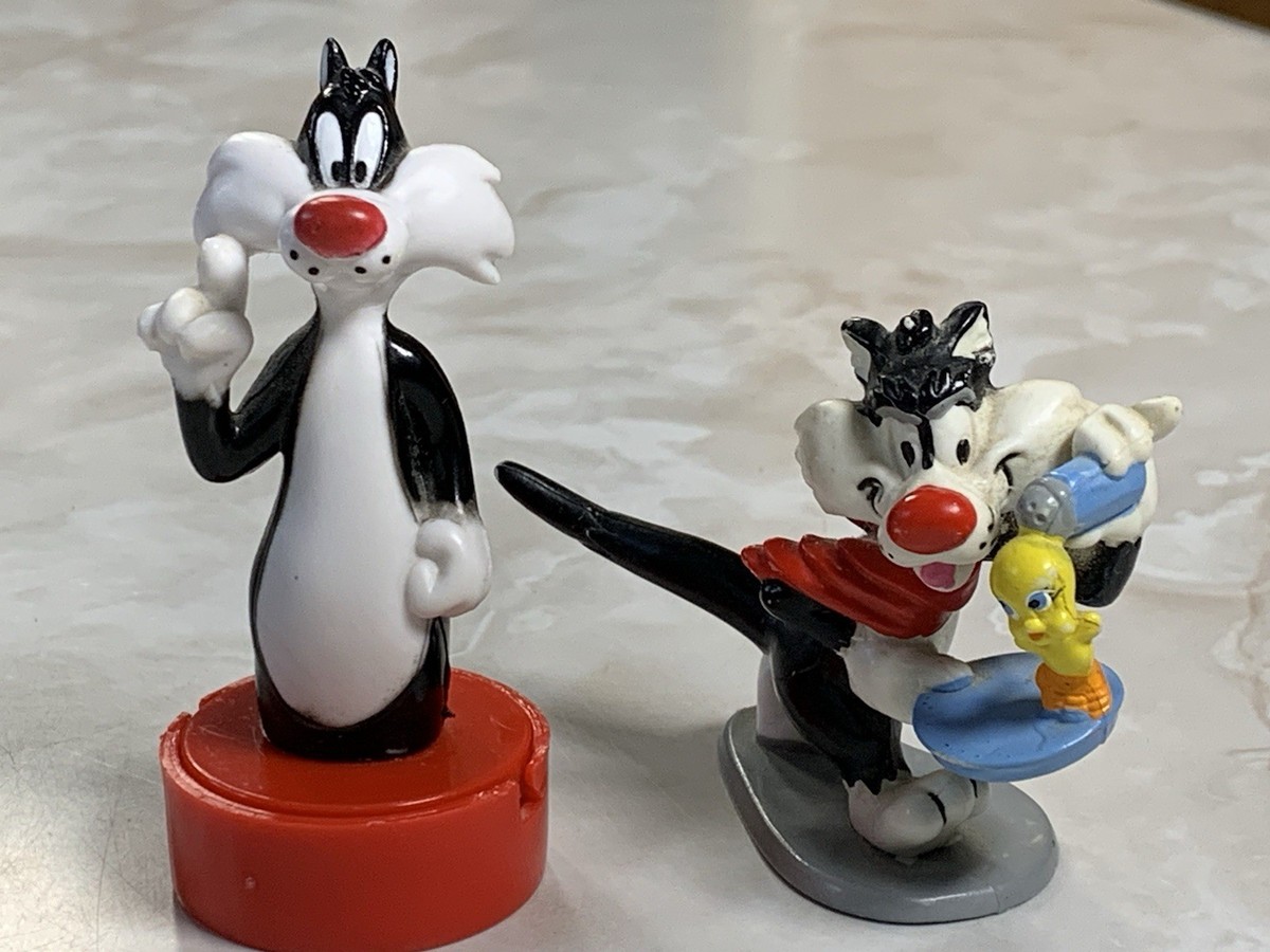 Vintage Looney Tunes Figures Mix Lot PVC Figurines Sylvester