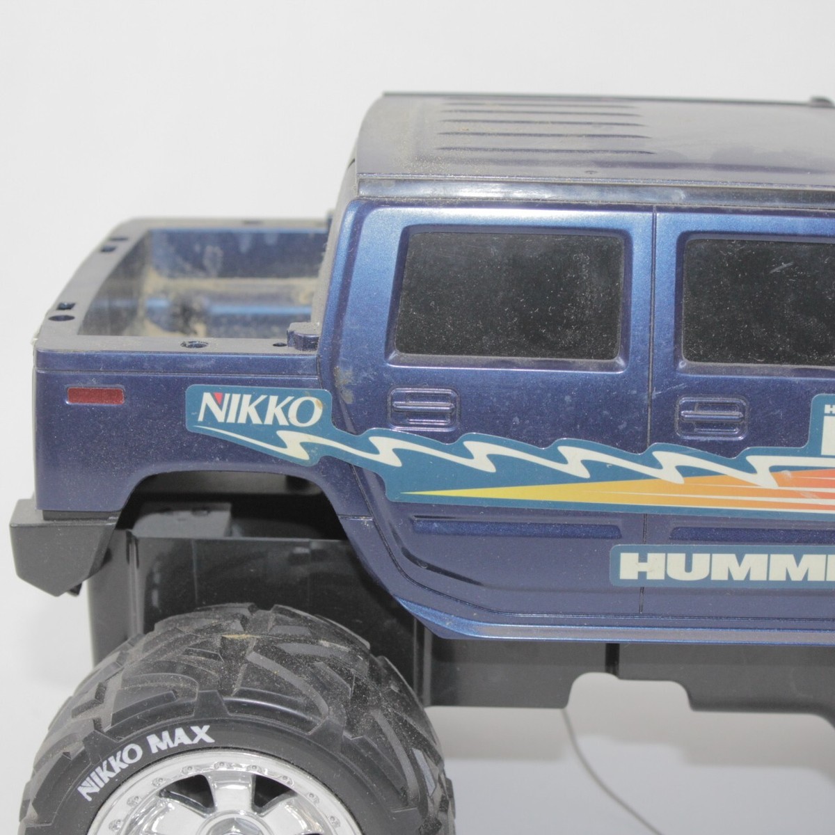 NIKKO HUMMER ラジコン 青 バッテリーリモコンなし NIKKO HUMMER