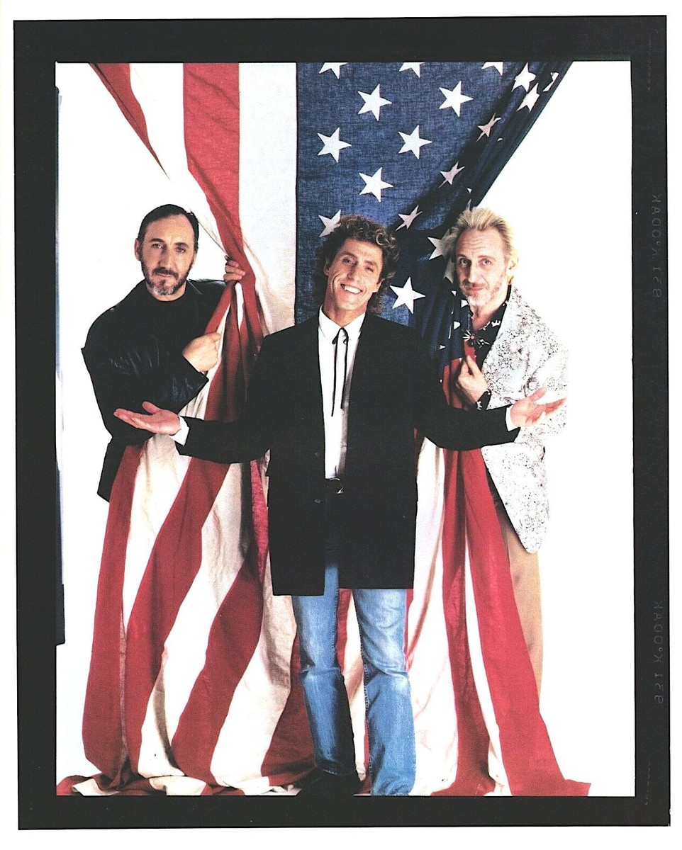 THE WHO 1989 THE KIDS ARE ALRIGHT TOUR PROGRAM BOOK / ROGER