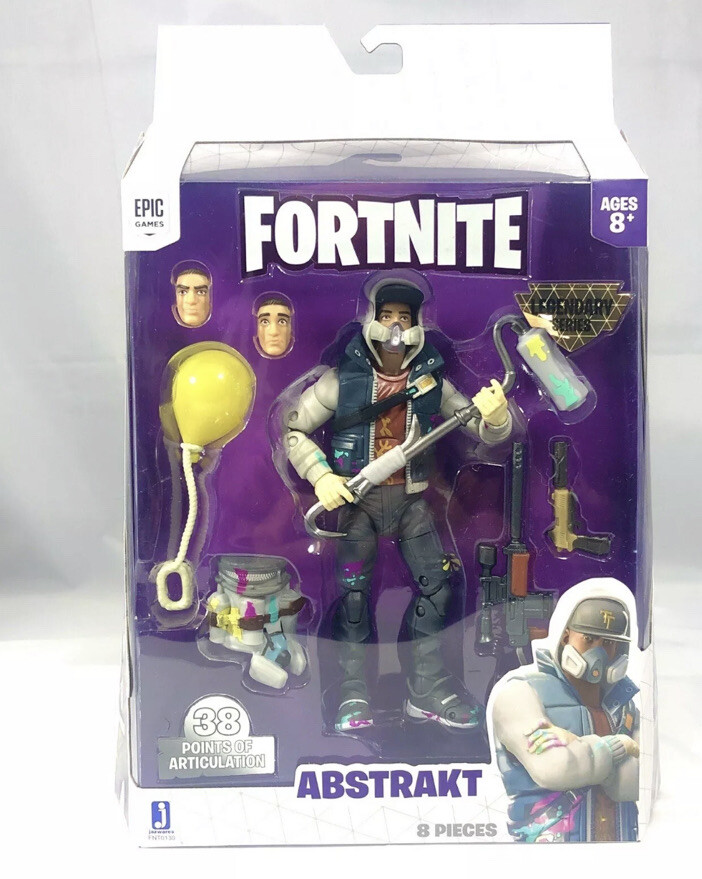 Abstrakt — Fortnite Legendary Series 6” Action Figure With Heads