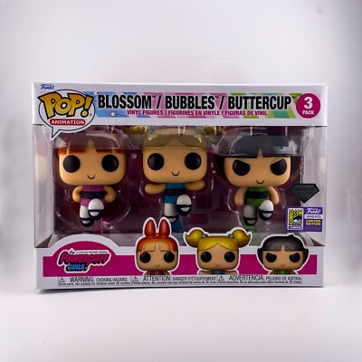 Powerpuff Girls Funko PoP! - 2023 SDCC Exclusive - Diamond LE of