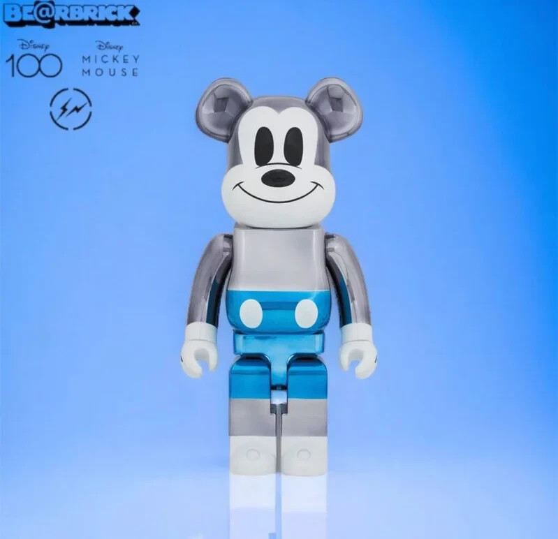 クリアファイル BEARBRICK Mickey Mouse Blue Ver400%&100% $_57.JPG