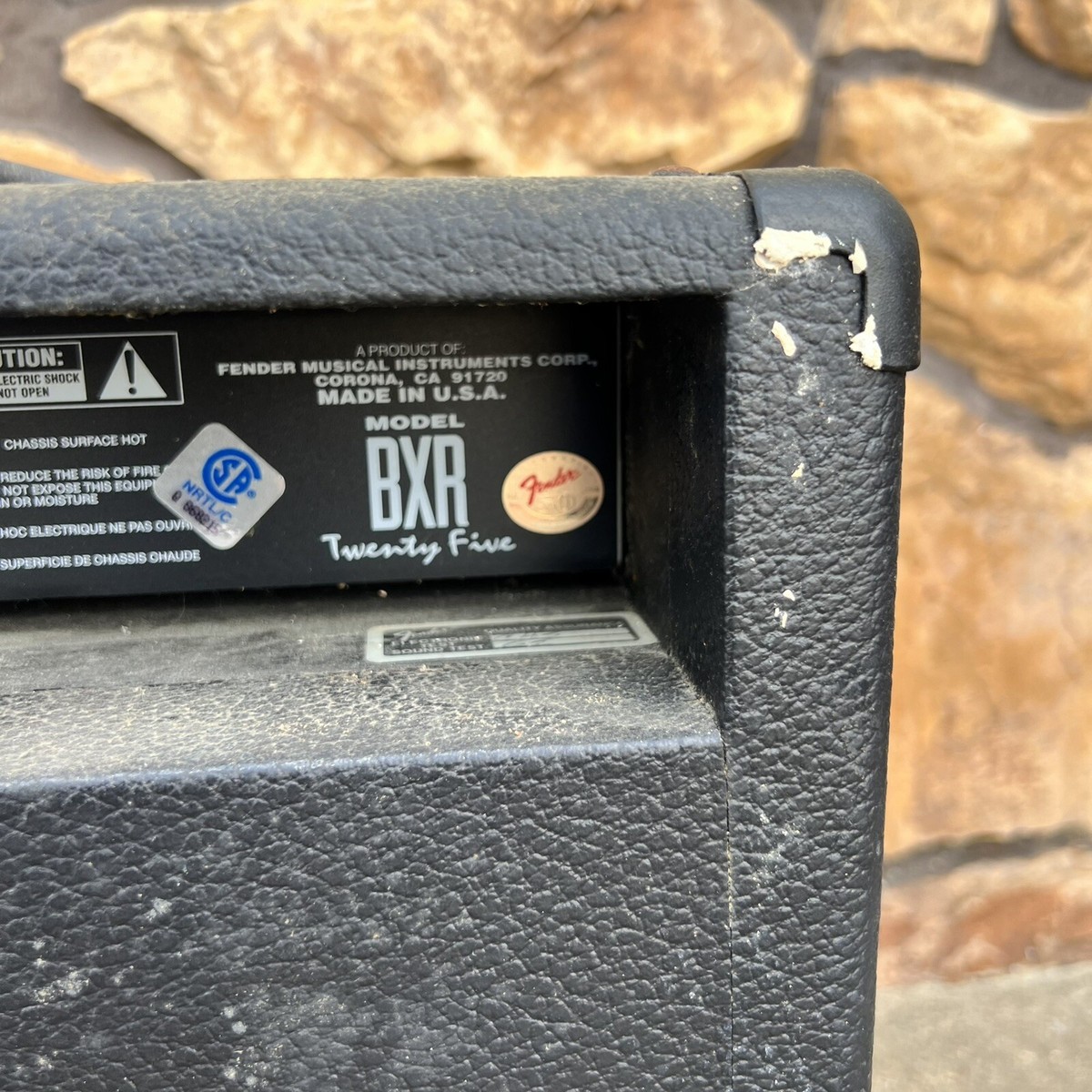 Fender BXR Twenty Five 25 Bass Amp Amplifier Pr-190 | eBay