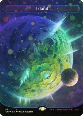 ギャラクシーFOIL】山6枚 惑星 軌道 宇宙 アンフィニティUNF MTG