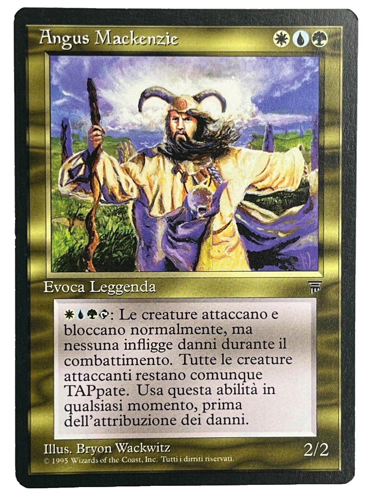 Angus Mackenzie Signed サインド 英語版 MTG Angus Mackenzie Signed