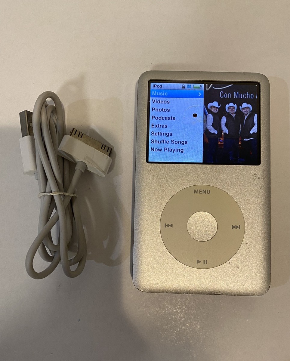 Apple iPod classic 6th Generation Silver (160 GB) 13000+