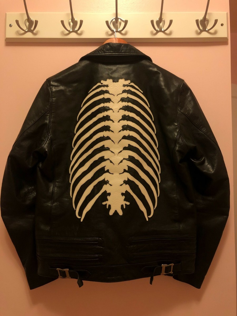 Undercover AW13 Anatomicouture Ribcage Rider Leather Jacket | eBay