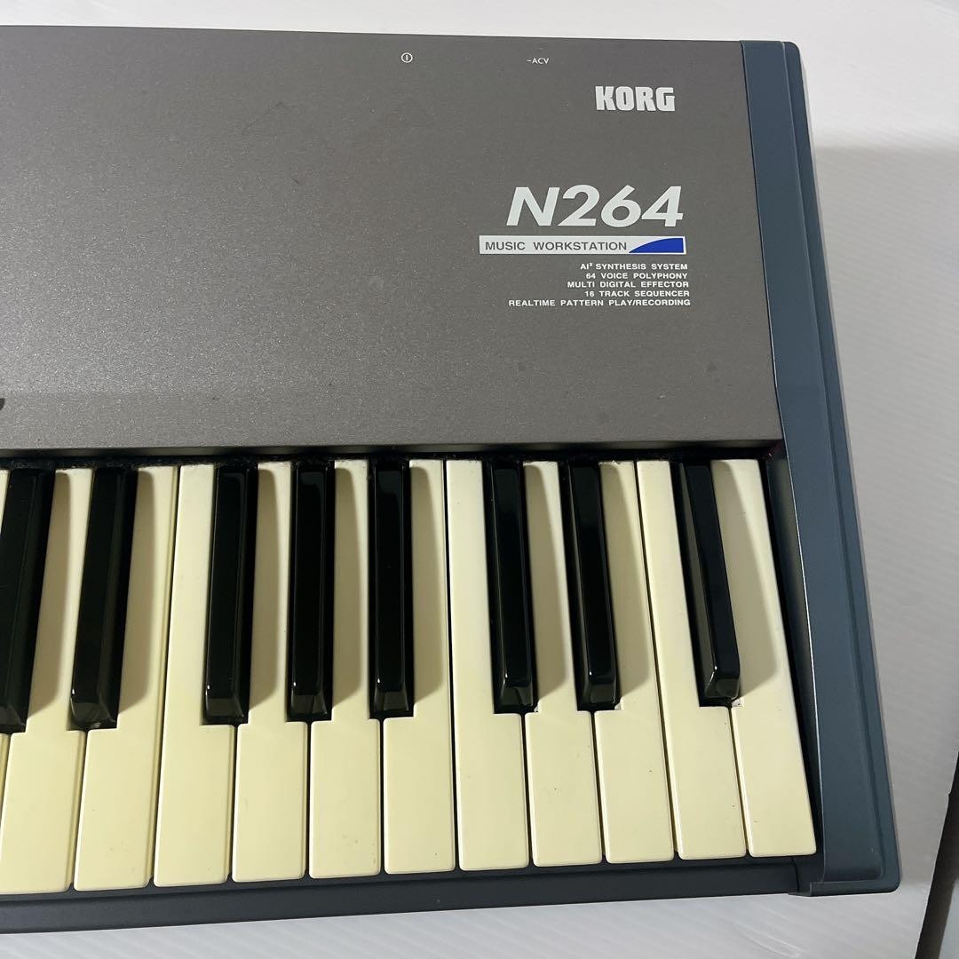 動作良好】KORG コルグ N264 シンセサイザー Korg N264 76 key