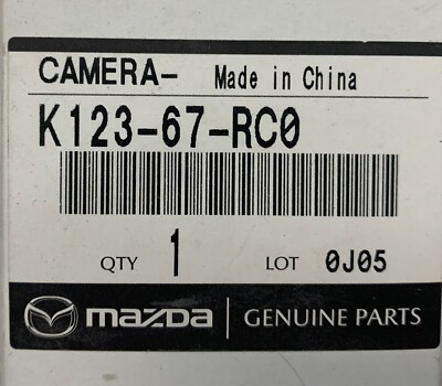 New OEM 2017-2022 Mazda CX-5 Rear View Camera w/o Around View