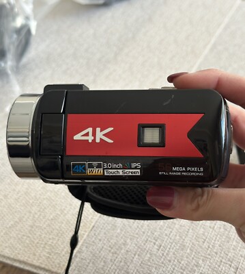 Nice* DVC Digital Video Camera 4K Ultra HD 56MP 18x Zoom Touch
