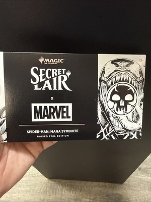 MTG Secret Lair x MARVEL'S SPIDER-MAN: MANA SYMBIOTE RAISED FOIL