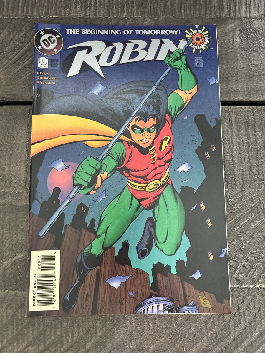 DC Comics Robin The Beginning Of Tomorrow October 1994 Comic Book