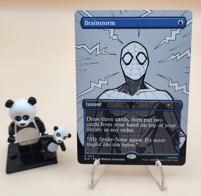 Spider-man Brainstorm (7013) Secret Lair (Non-Foil) Chase Card MTG