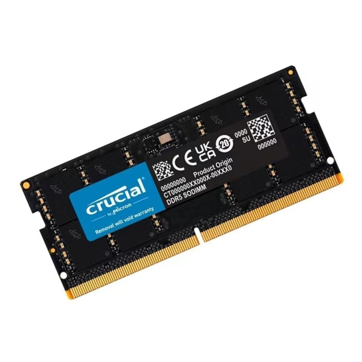 New Crucial 16GB DDR5 5600MHZ PC5-44800 Laptop SODIMM Memory Ram