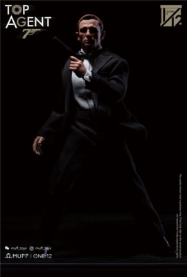 人体模型 MUFF TOYS James Bond 007 1 12 Figure DX MUFF TOYS