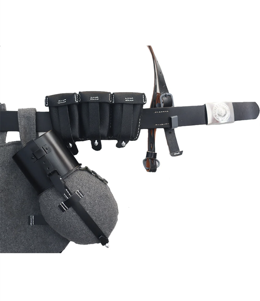 WWⅡドイツ軍 MP38/40革製マガジンポーチセット☆レプリカ☆サバゲ