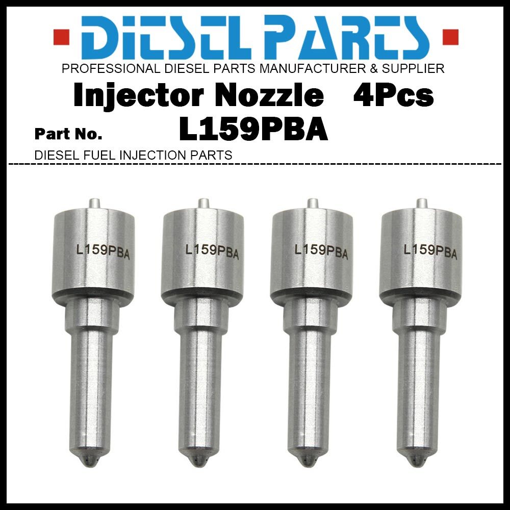 4Pcs Injector Nozzle L159PBA 2645K616 for Perkins 1104-44GT2