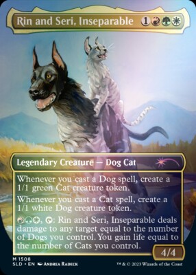 Secret Lair Drop - Raining Cats and Dogs Commander Deck - Factory