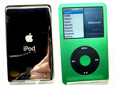 Apple IPOD CLASSIC 7th Generation / 7G - 120GB - Green - mint!! | eBay