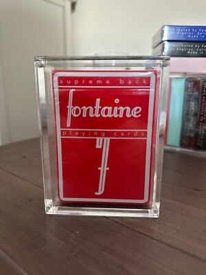 トランプ fontaine F.T.P red playing cards Fontaine FTP Red Playing