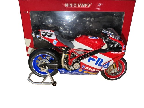 Minichamps 1/12 Ducati 998R 2002 Diecast Motorcycle Model Set Of