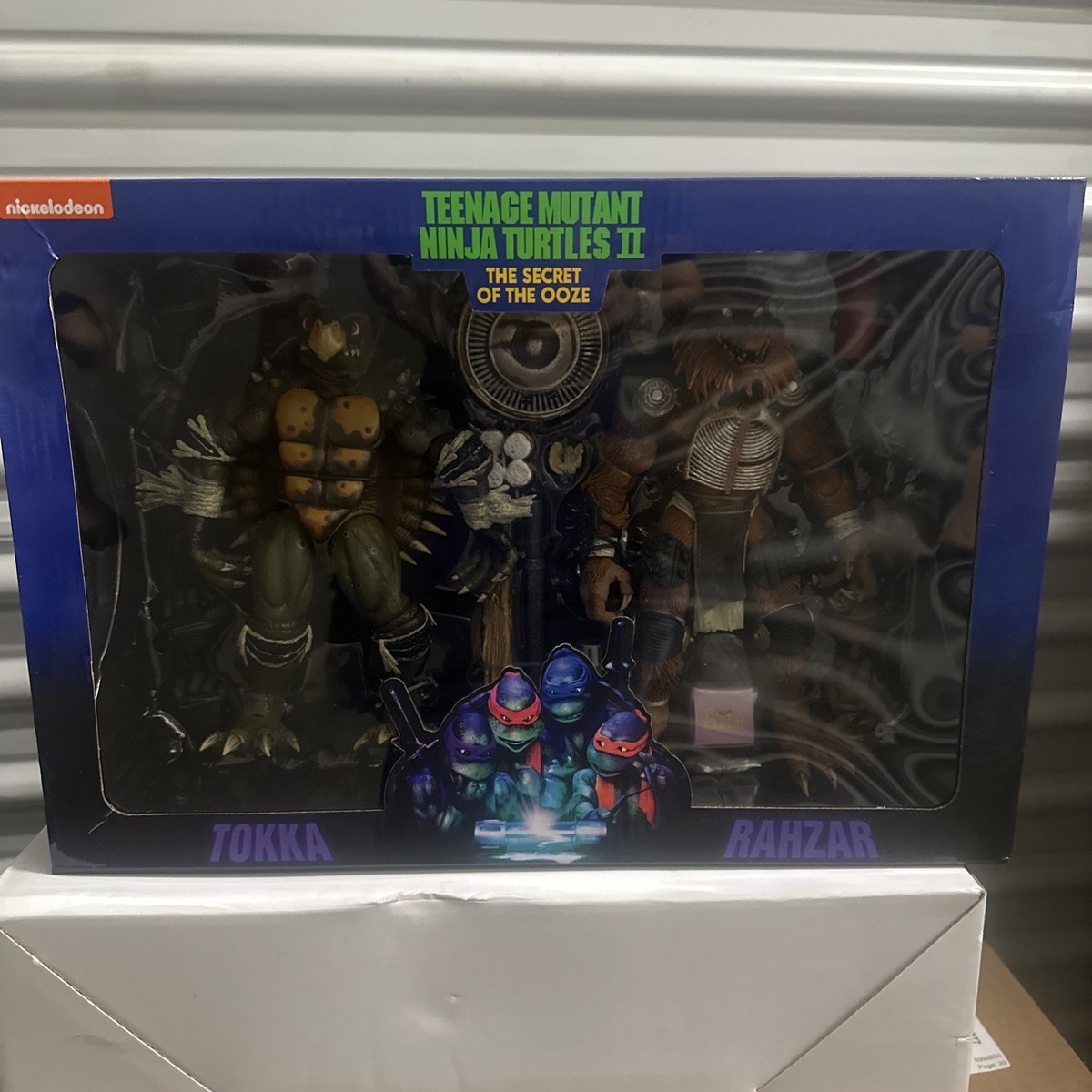 NECA Teenage Mutant Ninja Turtle Tokka and Rahzar Figures for sale