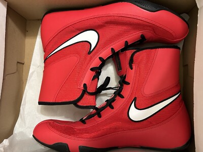 ナイキマチョマイ2レッド ビ*オ様 Nike ボクシングシューズ レッド