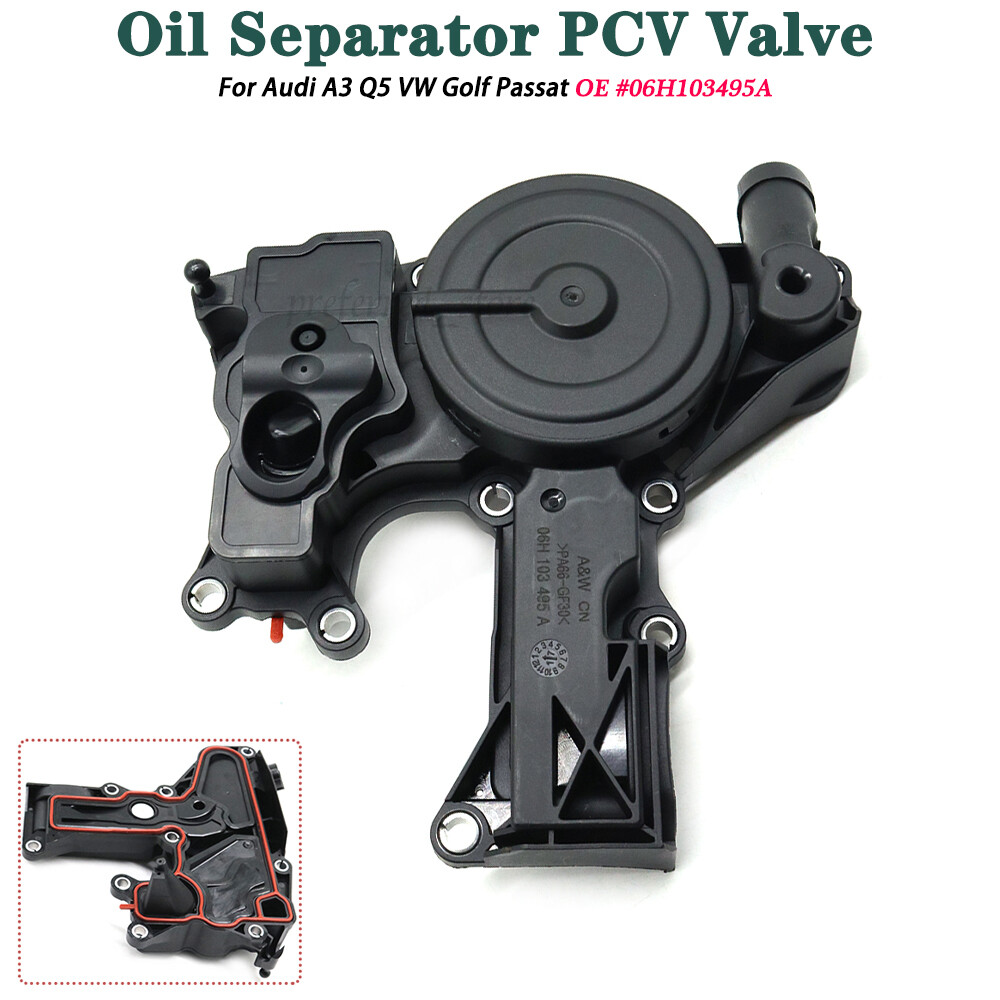 Oil Separator PCV Valve 06H103495A For VW Golf Passat Jetta GLI