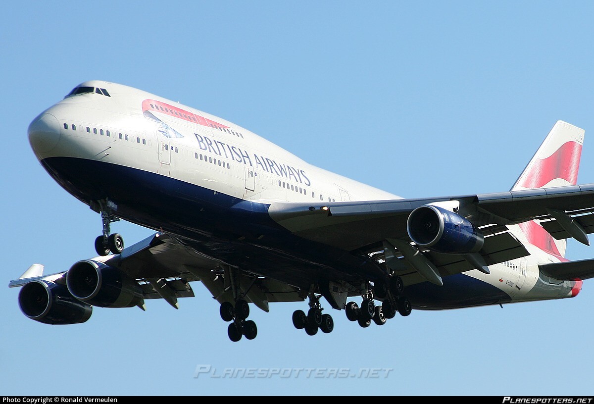 British BOAC 747-400 1/200 ブリティッシュ British BOAC 747-400 1