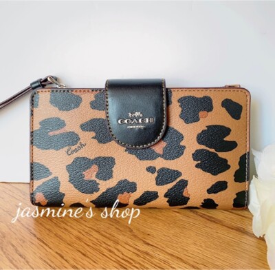 小物 Coach Soho Leopard Ponyhair Wallet s-l400.jpg