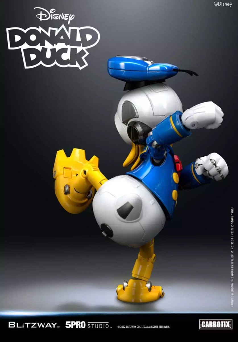 BLITZWAY CARBOTIX Disney Donald Duck Painted movable figure robot